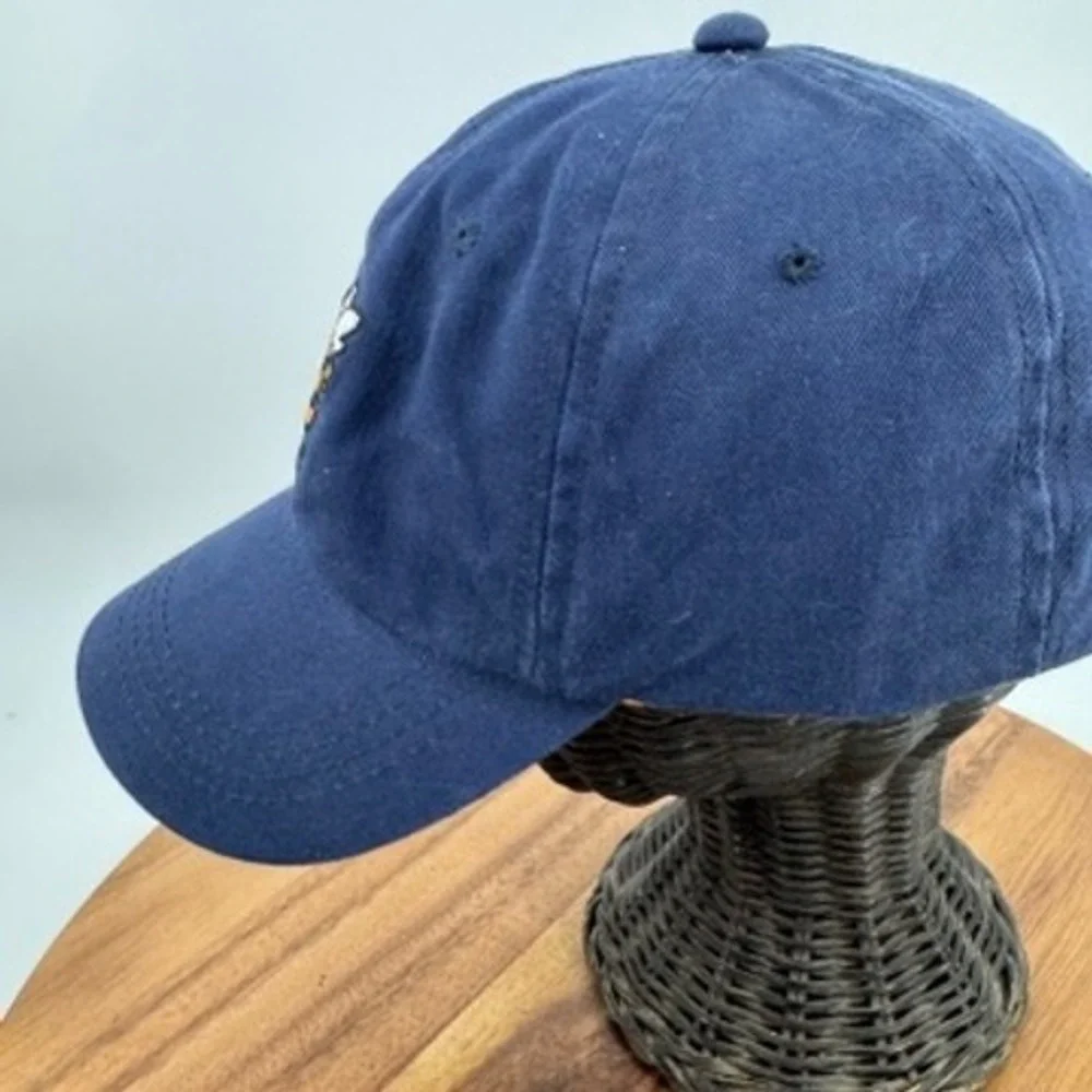 Georgia Tech Yellow Jackets Hat Cap Men OSFM Navy Blue Embroidered Dad‎ Hat